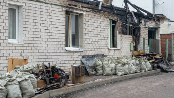 Professional Smoke Damage Removal technician working in Carversville, PA